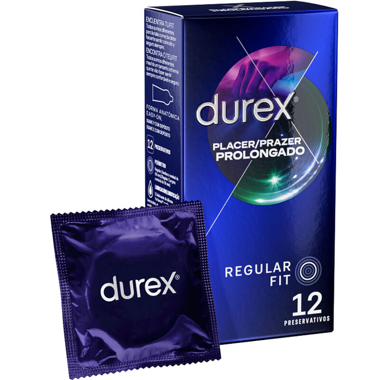 DUREX - PRAZER PROLONGADO ATRASADO 12 UNIDADES 1
