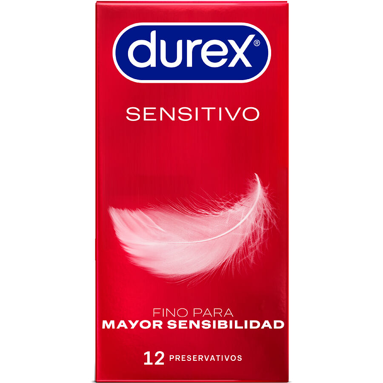 DUREX - PRESERVATIVOS SENSITIVE 12 UNIDADES 1
