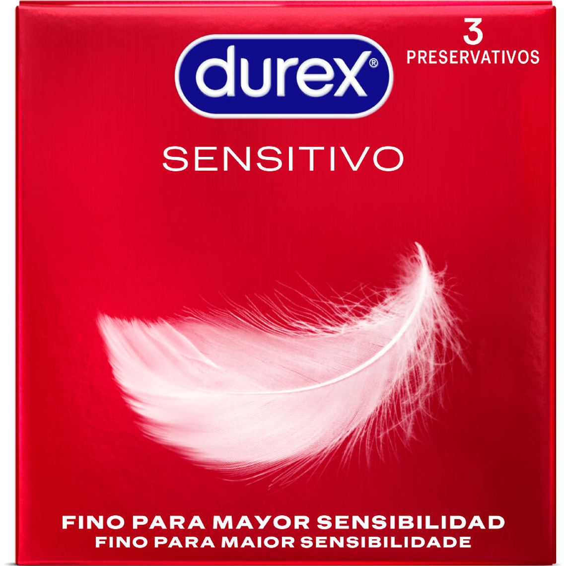 DUREX - PRESERVATIVOS SENSITIVE 3 UNIDADES 1