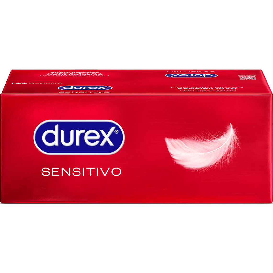 DUREX - PRESERVATIVOS SENSÍVEIS 144 UNIDADES 1