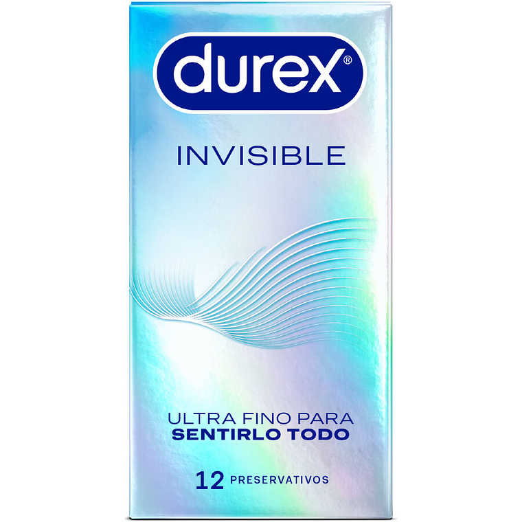 DUREX - PRESERVATIVOS ULTRA FINOS INVISÍVEIS 12 UNIDADES 1