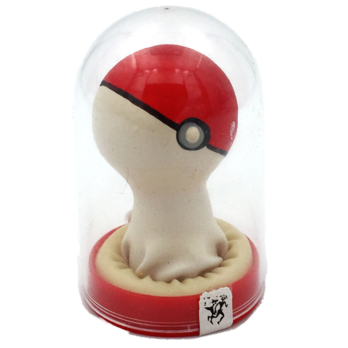 CONDOMERIE - PRESERVATIVOS NOVIDADES PINTADOS À MÃO POKEBALL VERMELHO-BRANCO 1