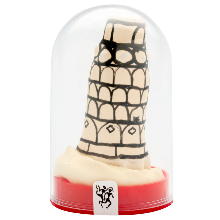 CONDOMERIE - PRESERVATIVOS NOVIDADES PINTADOS À MÃO TORRE DE PISA 1