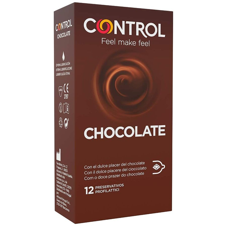 CONTROL - ADAPTA CHOCOLATE CONDOMS 12 UNITS 1