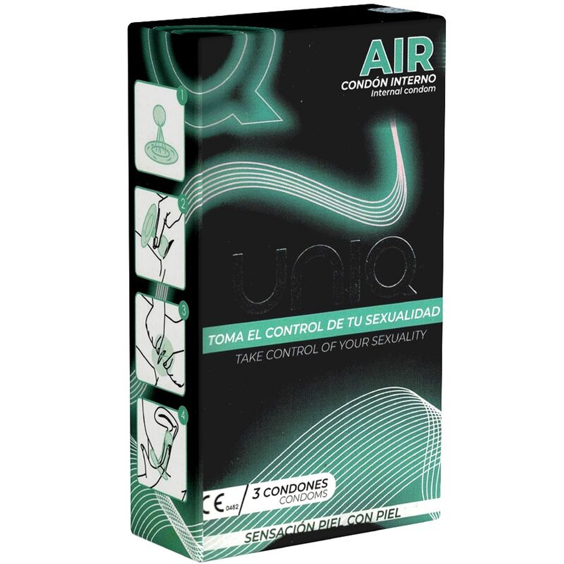 UNIQ - AIR SEM LÁTEX CONDOMÍNIO FEMININO 3 UNIDADES 1