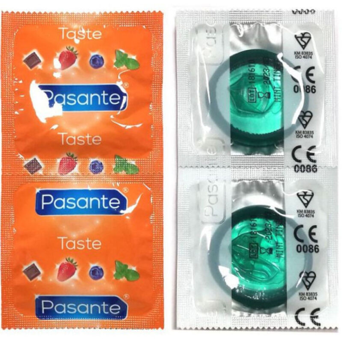 PASANTE - SACO DE PRESERVATIVOS SABOR HORTEL 144 UNIDADES 1