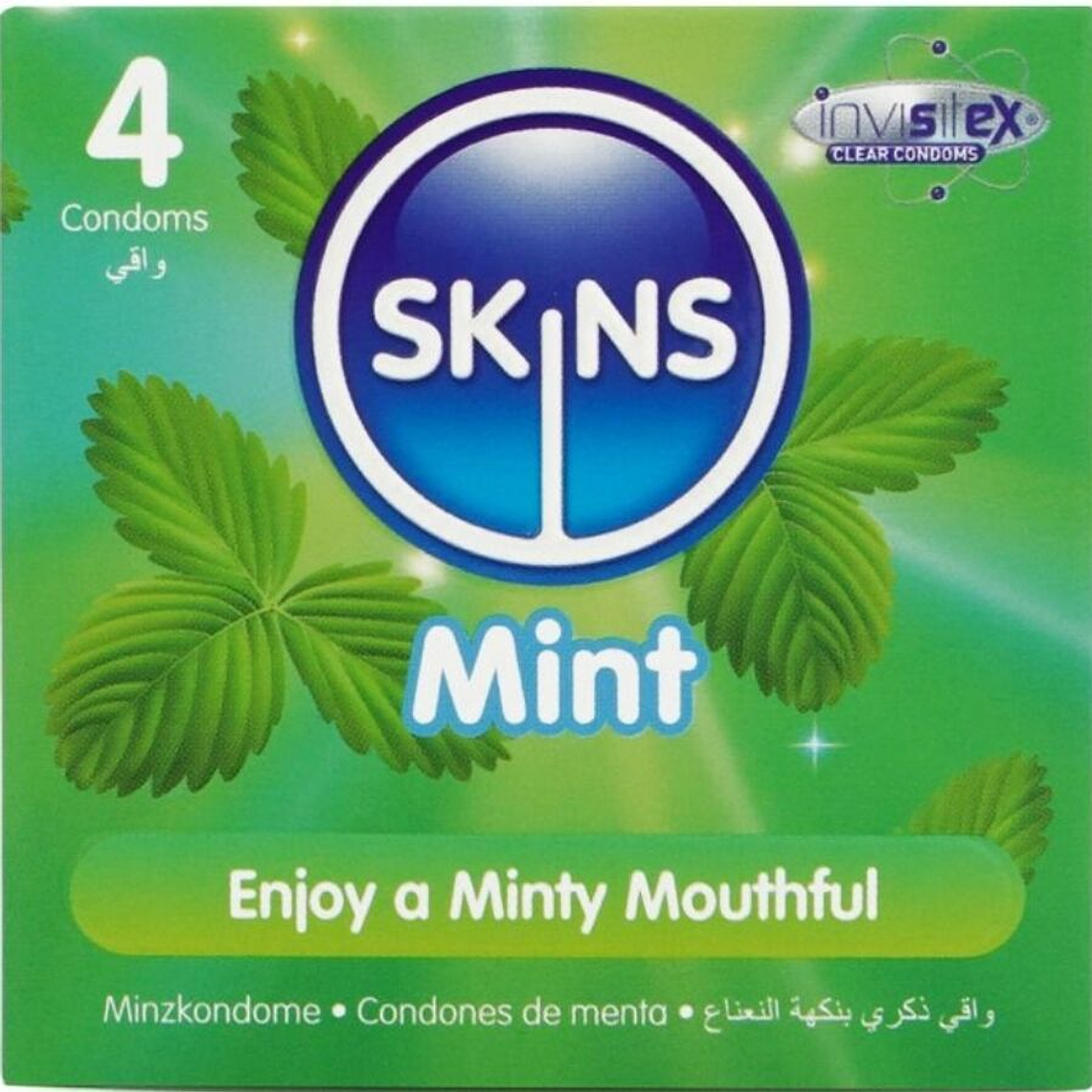 SKINS - PRESERVATIVOS MINT PREMIUM PACOTE 4 1