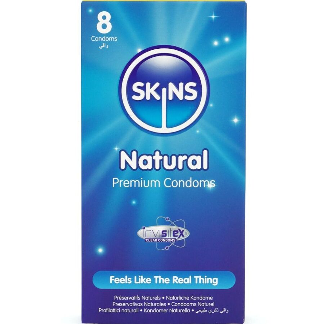 SKINS - PRESERVATIVOS NATURAIS PREMIUM PACOTE 8 1