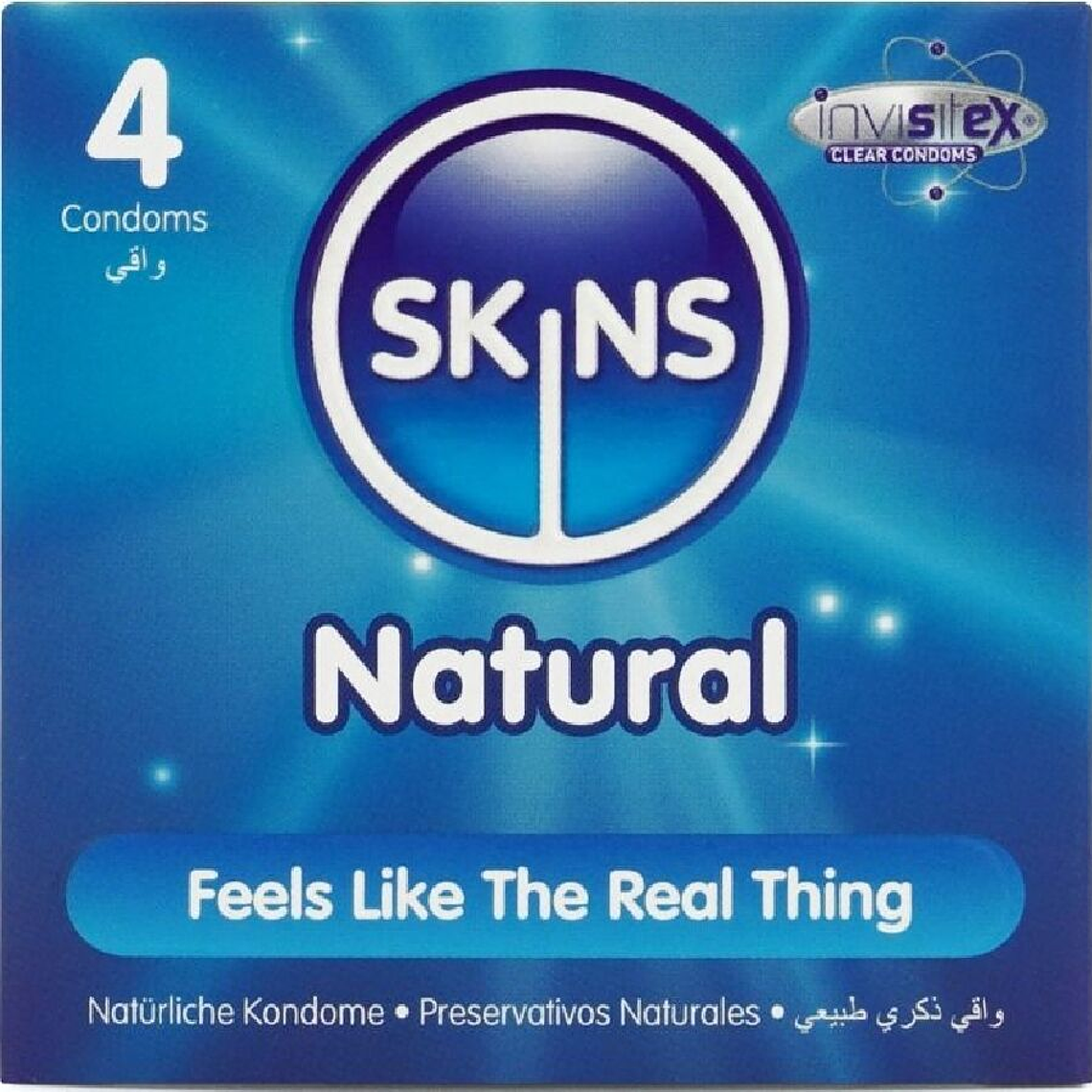 SKINS - PRESERVATIVOS NATURAIS PREMIUM PACOTE 4 1