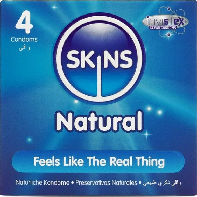 SKINS - PRESERVATIVOS NATURAIS PREMIUM PACOTE 4 1