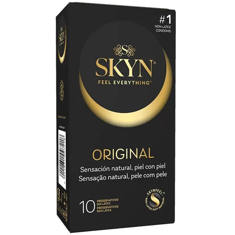 SKYN - PRESERVATIVO ORIGINAL NATURAL SENSATION 10 UNIDADES 1