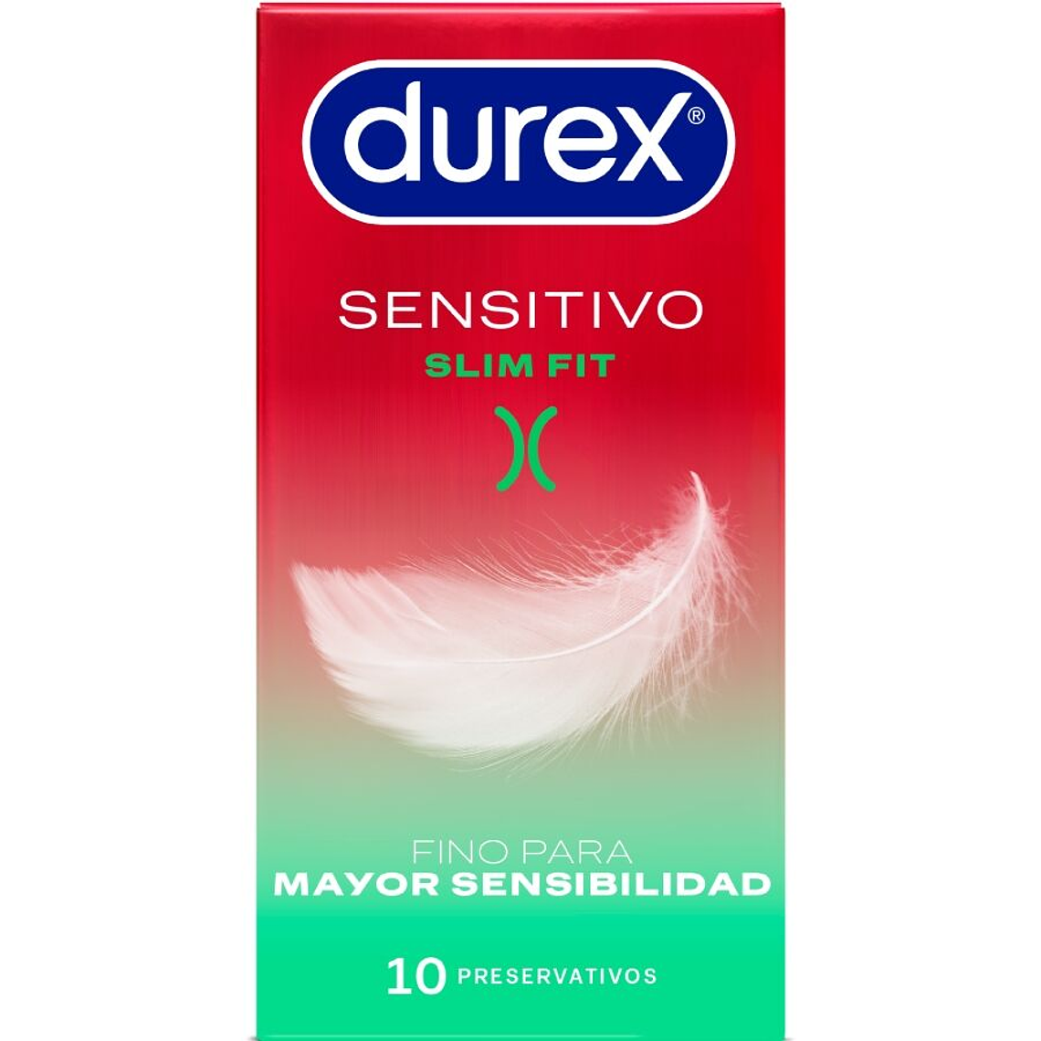 DUREX - SENSITIVO SLIM FIT 10 UNIDADES 1