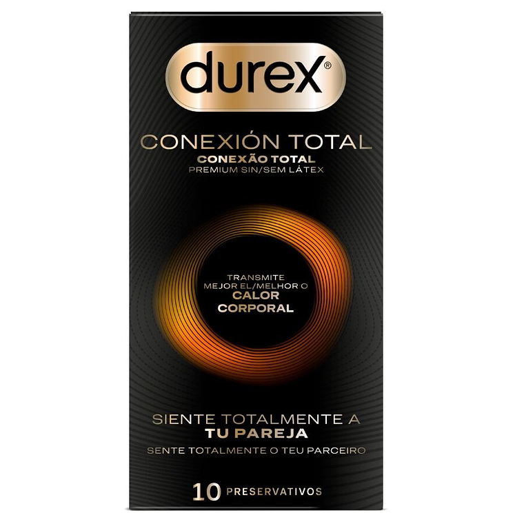 DUREX - TOTAL CONNECTION ULTRA FINE PLUS SEM LÁTEX 10 UNIDADES 1