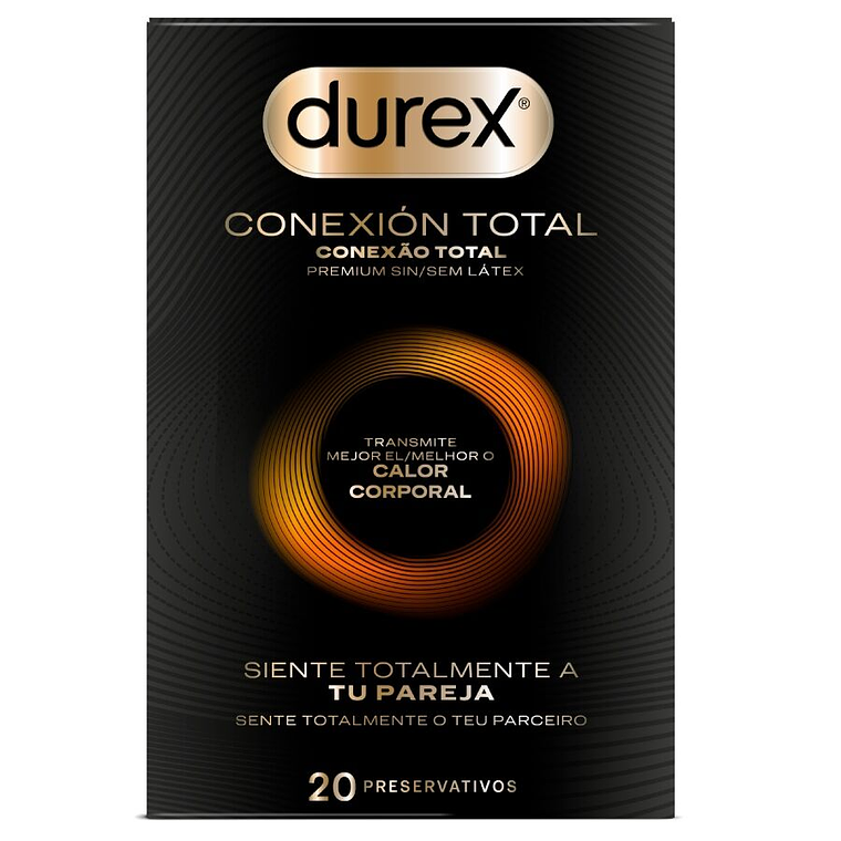 DUREX - TOTAL CONNECTION ULTRA FINE PLUS SEM LÁTEX 20 UNIDADES 1