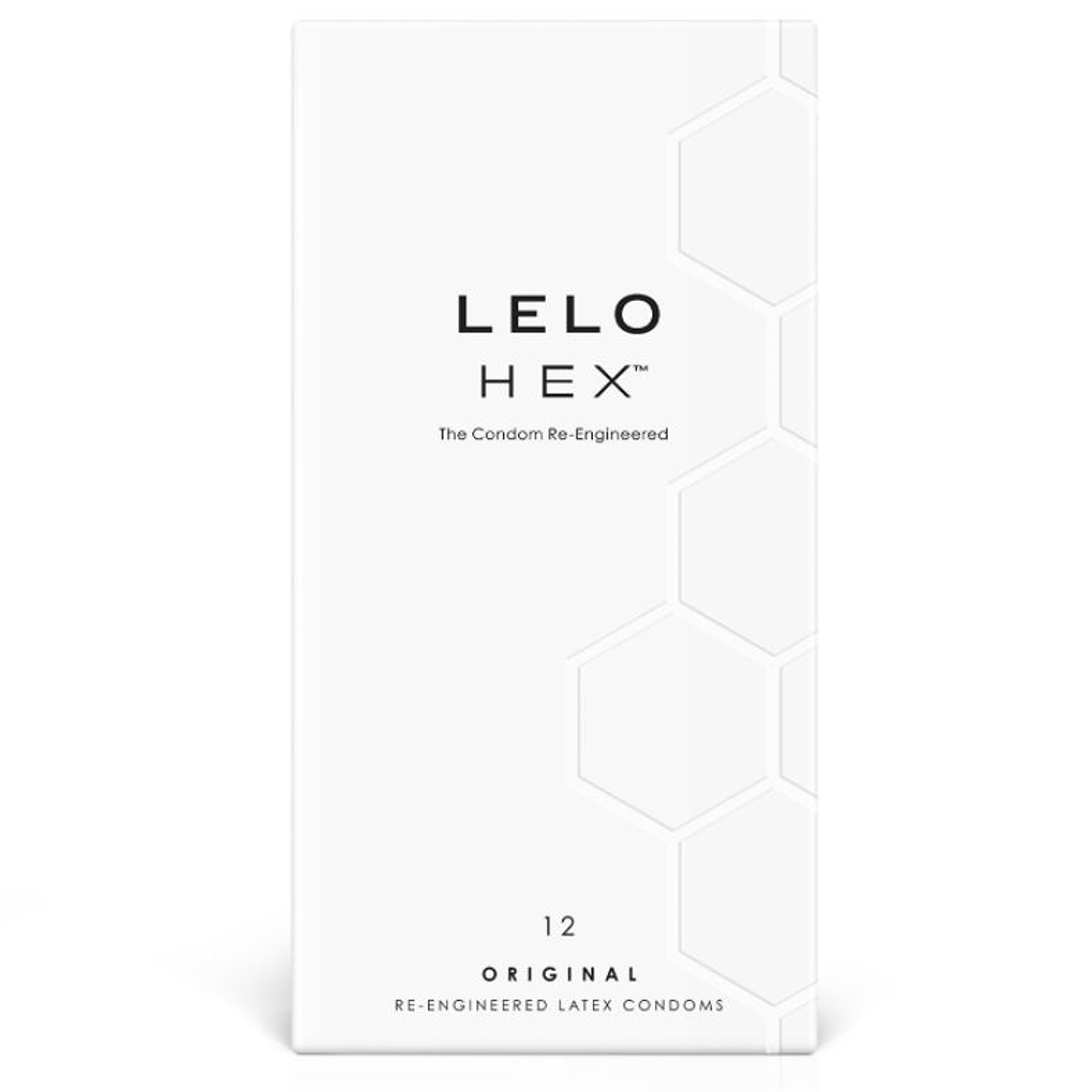 LELO - CAIXA DE PRESERVATIVO HEX 12 UNIDADES 1