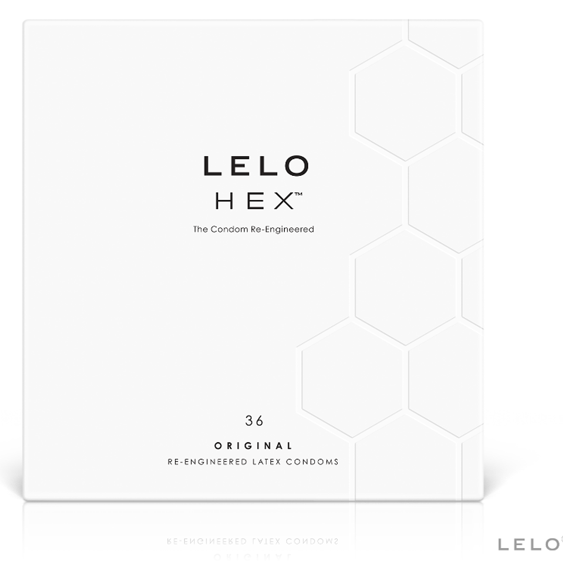 LELO - CAIXA DE PRESERVATIVO HEX 36 UNIDADES 1