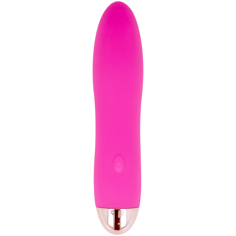 DOLCE VITA - VIBRADOR RECARREGÁVEL QUATRO PINK 7 VELOCIDADES 1