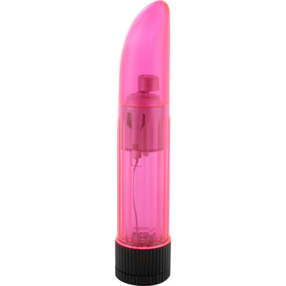 SEVEN CREATIONS - VIBRADOR CRISTAL TRANSPARENTE SENHORA ROSA 1