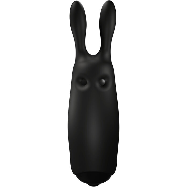 ADRIEN LASTIC - VIBRADOR COELHO PRETO DE BOLSO LASTIC 1