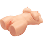 Masturbador Realista Pesado ACT The Slut | 7.5kg Vagina e Anal - Thumbnail 1