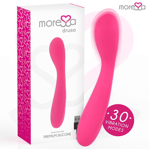MORESSA - DRUSO PREMIUM SILICONE RECARREGVEL