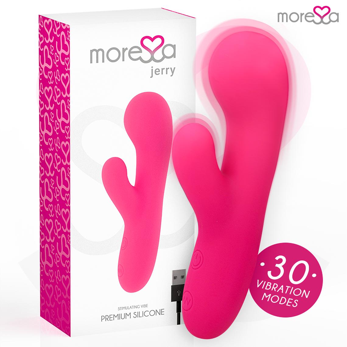 MORESSA - JERRY PREMIUM SILICONE RECARREGVEL 1