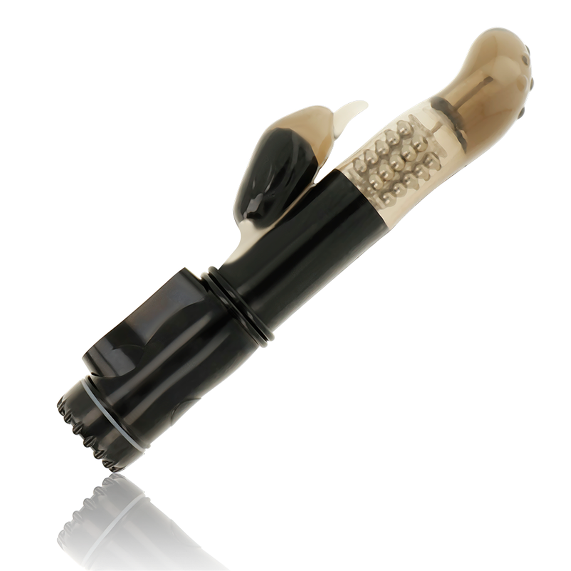 OHMAMA - VIBRADOR ROTADOR COM ESTIMULADOR DE CLITÓRIS DELFIN 1