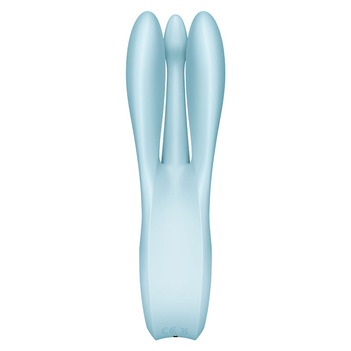 SATISFYER - VIBRADOR THREESOME 1 AZUL 1