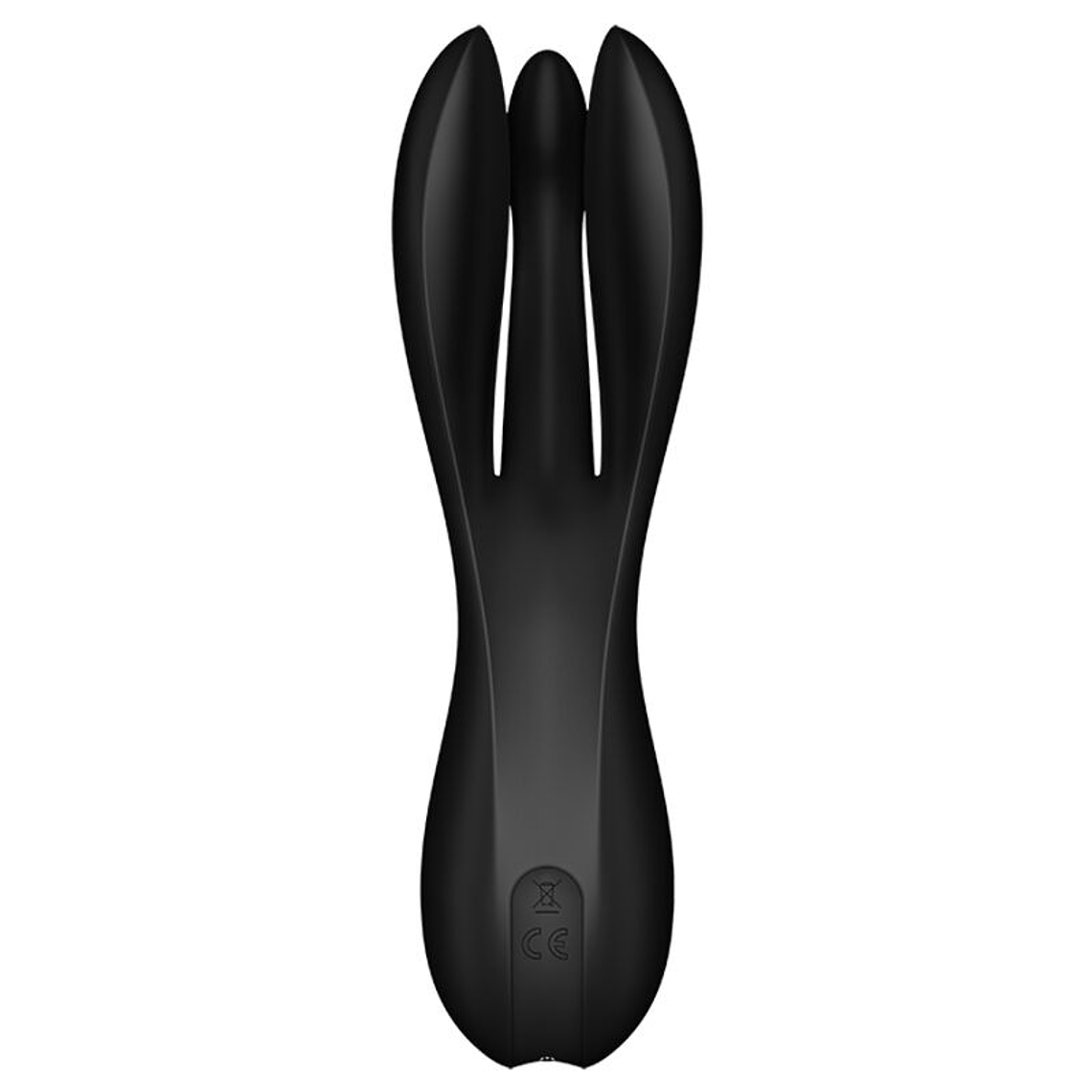 SATISFYER - VIBRADOR THREESOME 2 PRETO 1