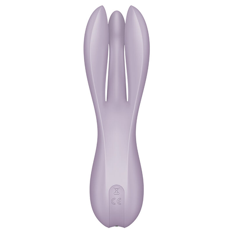 SATISFYER - VIBRADOR THREESOME 2 VIOLETA 1