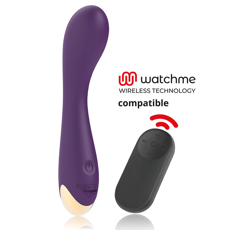 TREASURE - HANSEL VIBRADOR PONTO G + CONTROLO REMOTO WATCHME 1