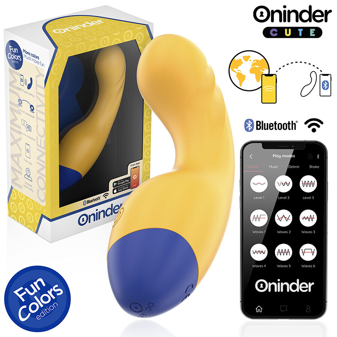 ONINDER CUTE - LOVE BUDDY MASTER VIBRADOR DE PONTO G - APLICATIVO MUNDIAL GRATUITO 1