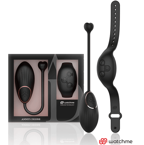 ANNES DESIRE - EGG TECNOLOGIA DE CONTROLE REMOTO WATCHME PRETO