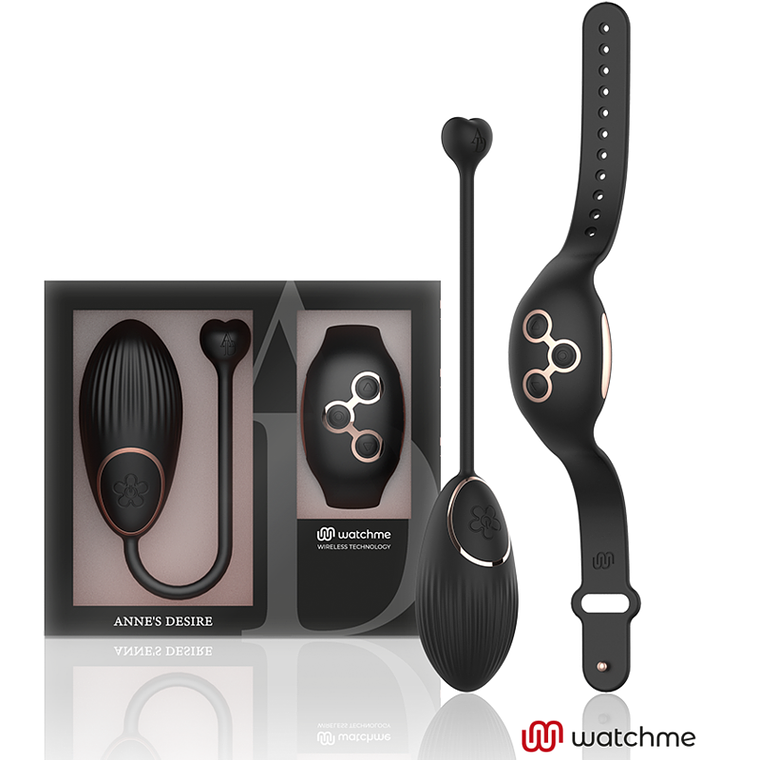 ANNES DESIRE - EGG TECNOLOGIA DE CONTROLE REMOTO WATCHME PRETO/OURO 1