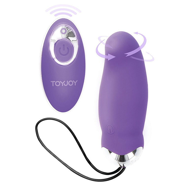 TOYJOY - FELICIDADE MEU ORGASMO EGGSPLODE VIBRADOR ROXO CONTROLE REMOTO 1