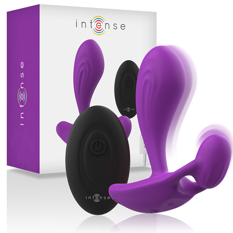 INTENSE - SHELLY PLUG ANAL CONTROLE REMOTO ROXO 1