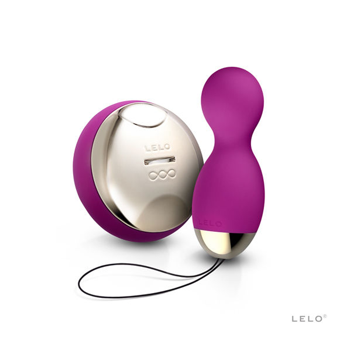 LELO - BADGE HULA BOLAS DEEP ROSE 1