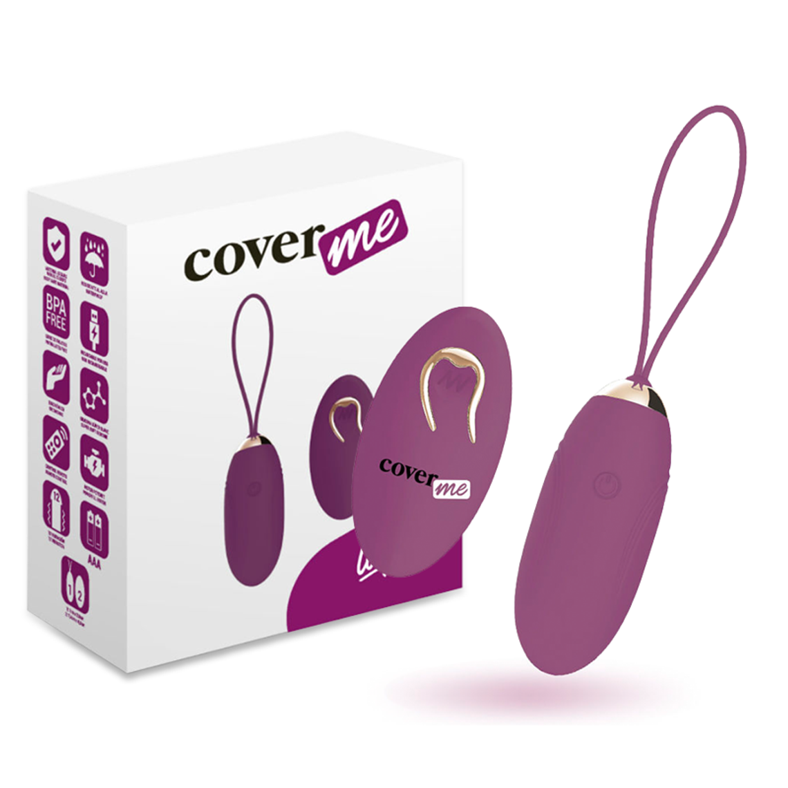 COVERME - OVO DE CONTROLE REMOTO LAPI LILAC 1