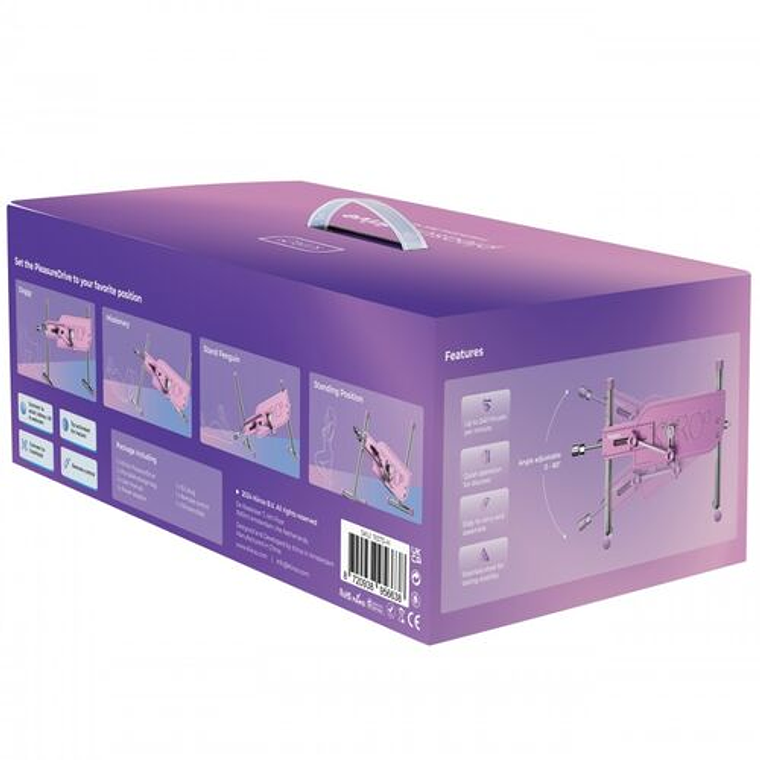 Máquina Sexual Automática Kiiroo PleasureDrive | 240 Movimentos/min Interativa 6