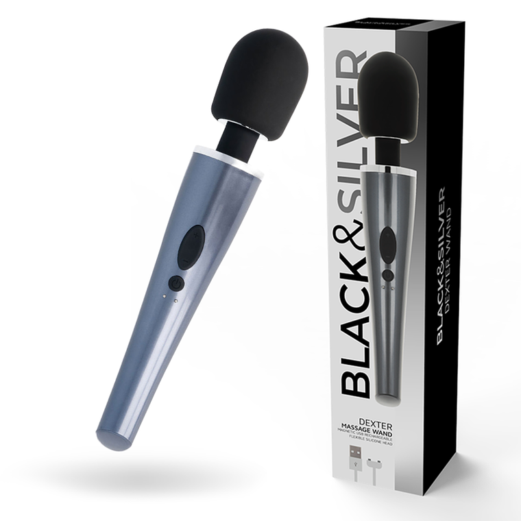 BLACK&SILVER - VARINHA DE MASSAGEM DEXTER 1