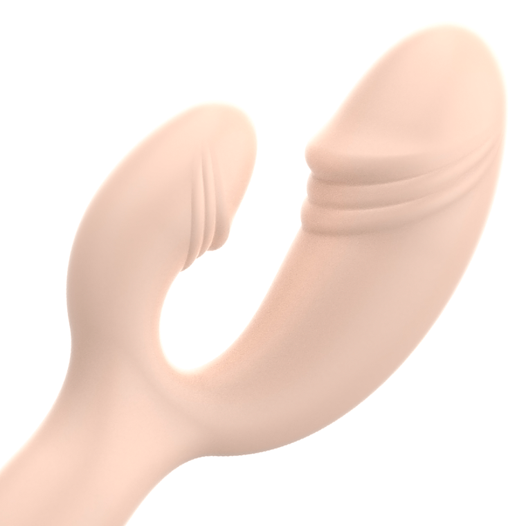 OHMAMA - VIBRADOR CLSSICO DE COELHO FLESH XMAS EDITION 1