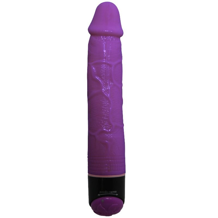 BAILE - VIBRADOR REALISTA SEXO COLORIDO LILS 23 CM 1