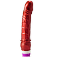 Dildo de Gelatina Vibratório Linex Red | 2 Pilhas AA - vignette 1