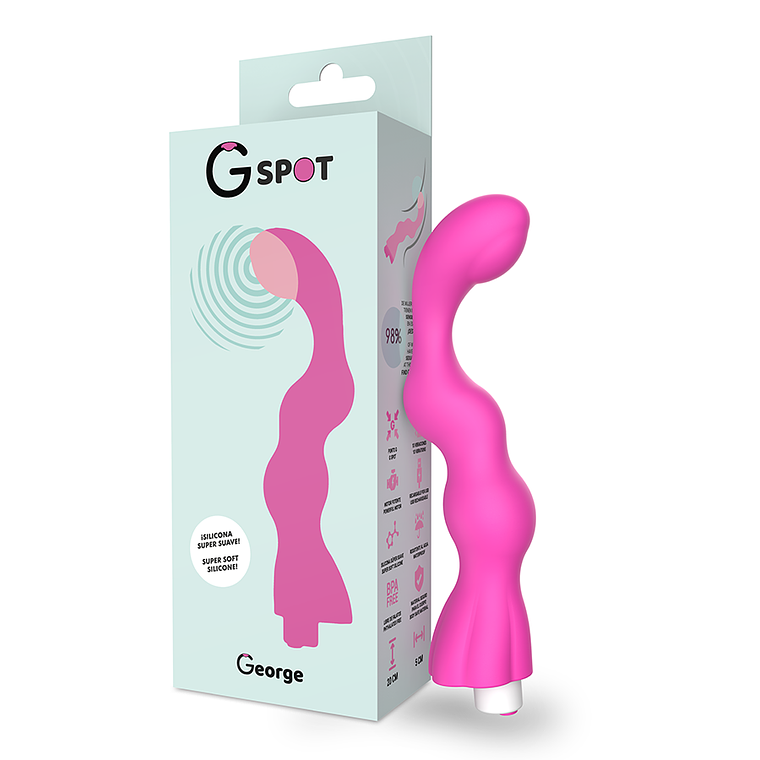 G-SPOT - GEORGE VIBRADOR GUM ROSA 1