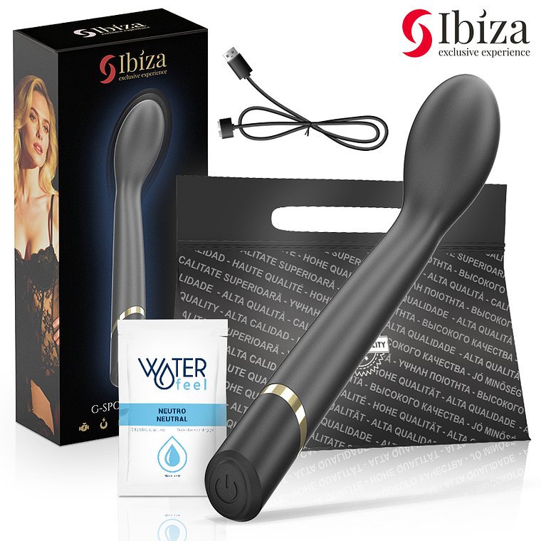 IBIZA - VIBRADOR DE PONTO G 10 VIBRAÇÕES RECARREGÁVEL 1