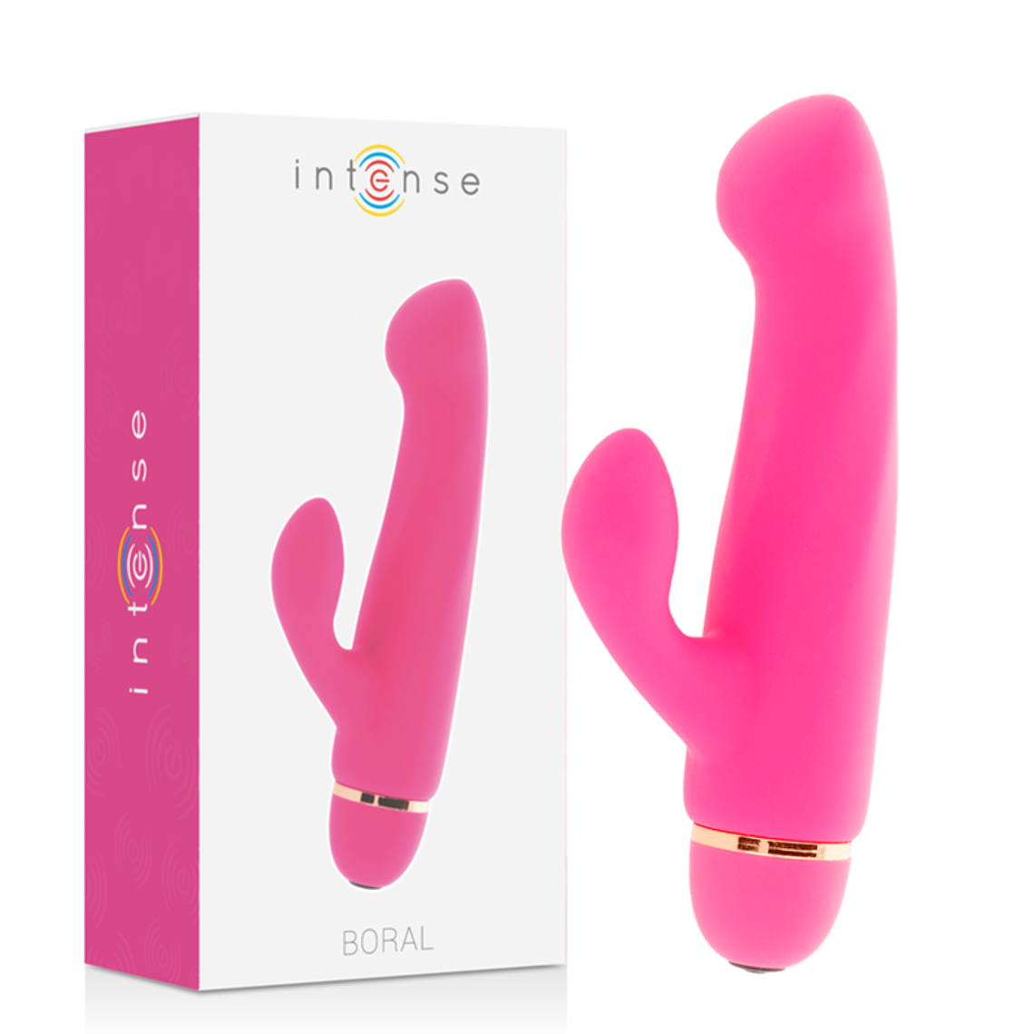 INTENSE - BORAL 20 VELOCIDADES SILICONE ROSA 1