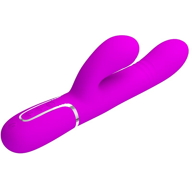 PRETTY LOVE - VIBRADOR MULTIFUNÇÃO G-SPOT FÚCSIA 1