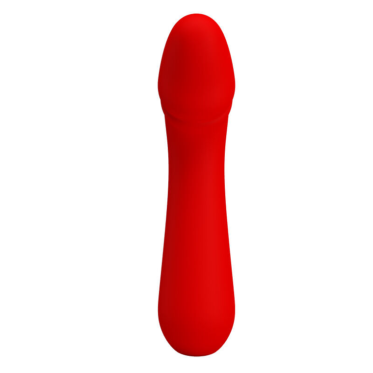 PRETTY LOVE - VIBRADOR RECARREGVEL CETUS VERMELHO 1