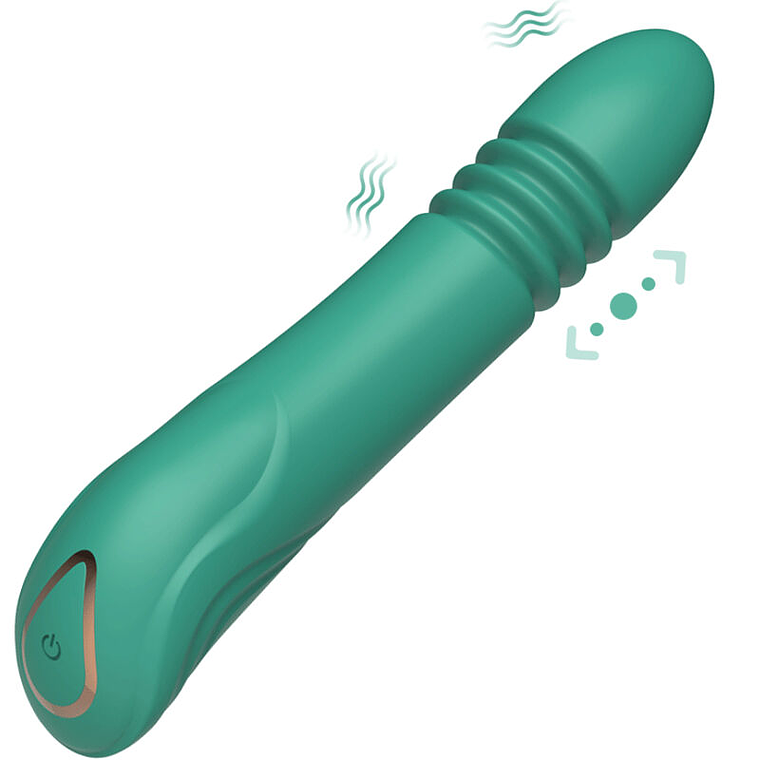 ARMONY - VIBRADOR E IMPULSO DE PONTO G VERDE 1