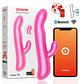 Vibrador Rabbit com App ONINDER OSLO | Rotação e Vibração Rosa - Thumbnail 1